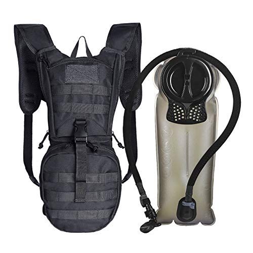  Unigear Tactical Hydration Pack Backpack 900D with 2.5L Bladder for Hiking, Biking, Running, Walking and Climbing