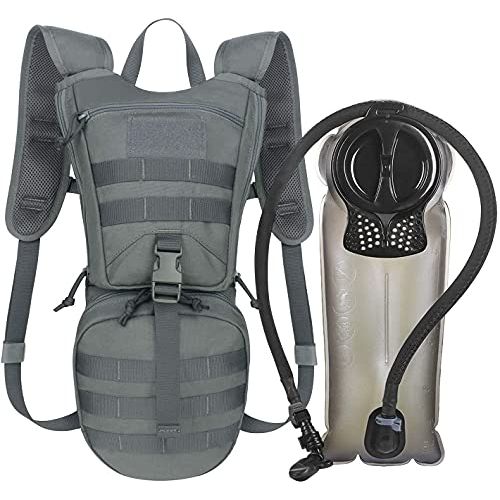  Unigear Tactical Hydration Packs Backpack 1050D with 2.5L Water Bladder, Thermal Insulation Pack Keeps Liquid Cool up to 4 Hours for Hiking, Cycling, Hunting and Climbing