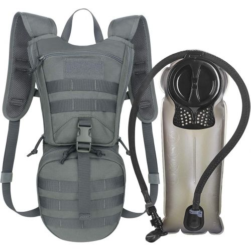  Unigear Tactical Hydration Packs Backpack 1050D with 2.5L Water Bladder, Thermal Insulation Pack Keeps Liquid Cool up to 4 Hours for Hiking, Cycling, Hunting and Climbing