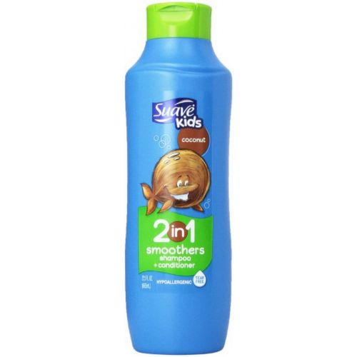  Unilever Suave Kids Smoothers 2 In 1 Shampoo & Conditioner, Cowabunga Coconut 22.5 oz ...