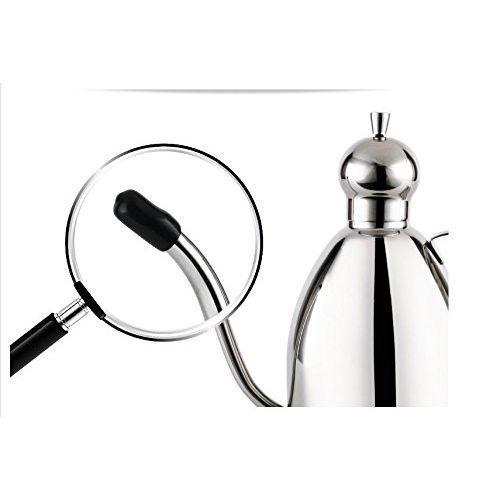  Union Powerise SUS 304 Stainless Steel Circular Oil pot/Drizzler/Vinegar Pourer/Olive Oil Bottle/Oil Bottle/Oil Drizzler/Oil Dispenser. Kitchen Cook Tool.(1L)