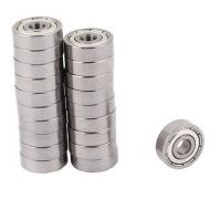 Unique Bargains 20 Pcs Skateboard 5mmx16mmx5.5mm Metal Sealed Shielded Deep Groove Ball Bearing
