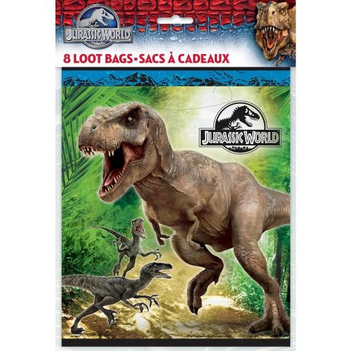  Unique Jurassic World Goodie Bags, 8ct