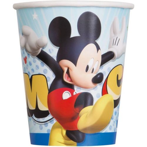  Unique Disney Mickey Roadster Party Paper Cups, 8 Ct.