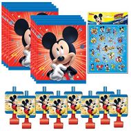 Unique Disney Junior Mickey Mouse Party Favor Bundle Blowouts, Loot Bags, Stickers Kids Birthday Party, Baby Shower Decor, Party Decoration Supplies