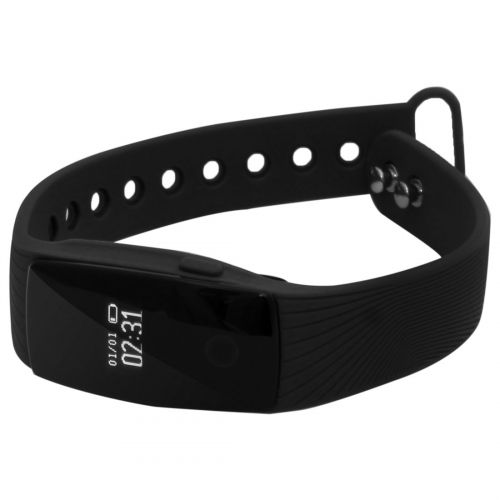  Unique Bargains Smartband Heart Rate Monitor Actively Fitness Tracker Sleep Bracelet Black