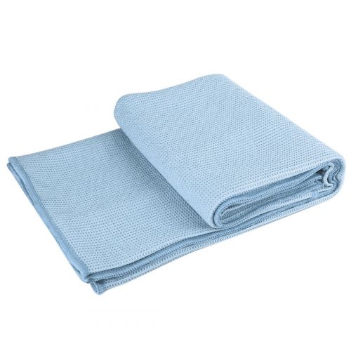  Unique Bargains 100% Microfiber Non-Slip Hot Yoga Mat Towel with Fit Corner Pockets，Super Absorbent, Durable, Machine Washable，72 x 25