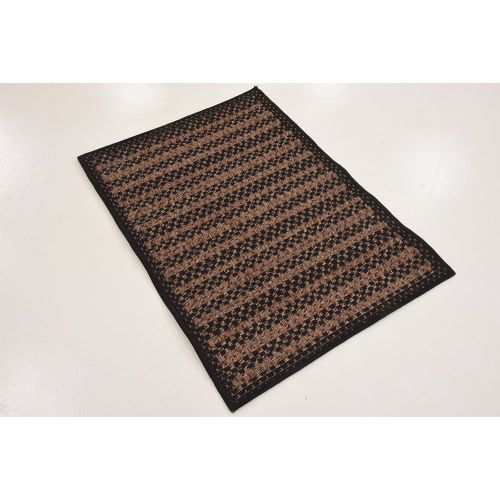  Unique Loom Modern Outdoor Border Contemporary Area Rug