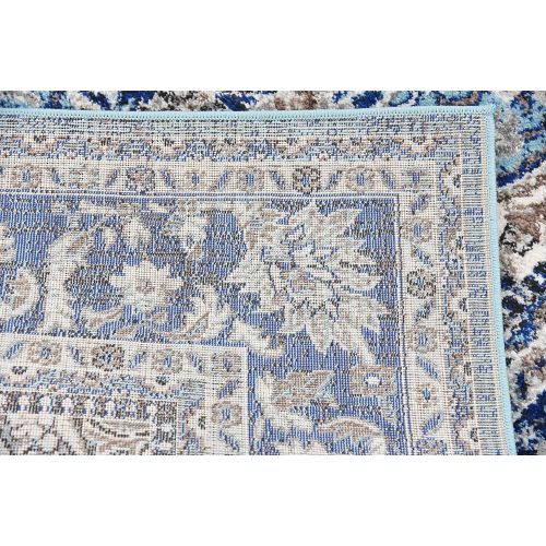  Unique Loom Tradition Collection Classic Southwestern Blue Area Rug (4 x 6)
