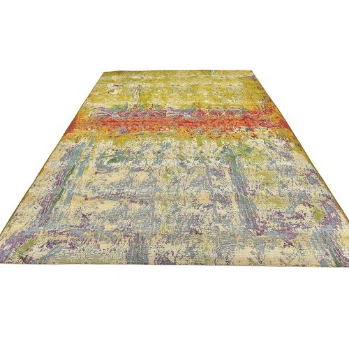  Unique Loom Modern Abstract Outdoor Modern Contemporary Area Rug