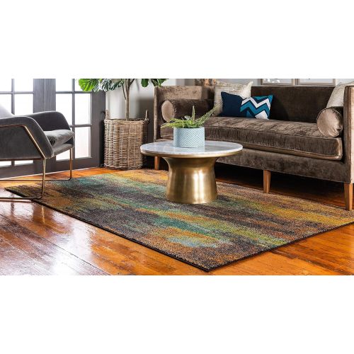  Unique Loom Abstract Jardin Area Rug