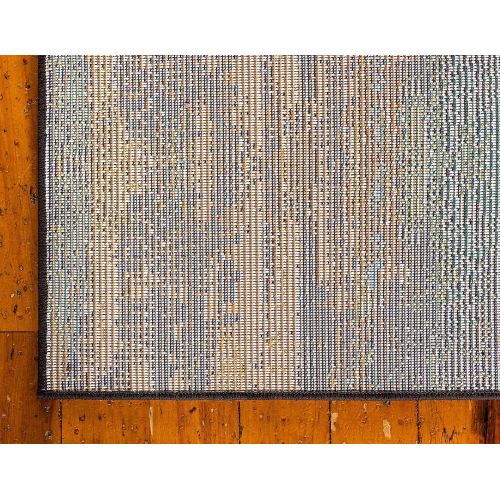  Unique Loom Abstract Jardin Area Rug