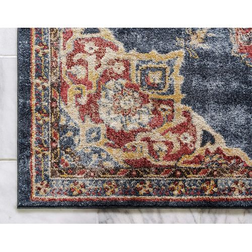  Unique Loom Medallion Traditional Utopia Extra Fine Area Rug