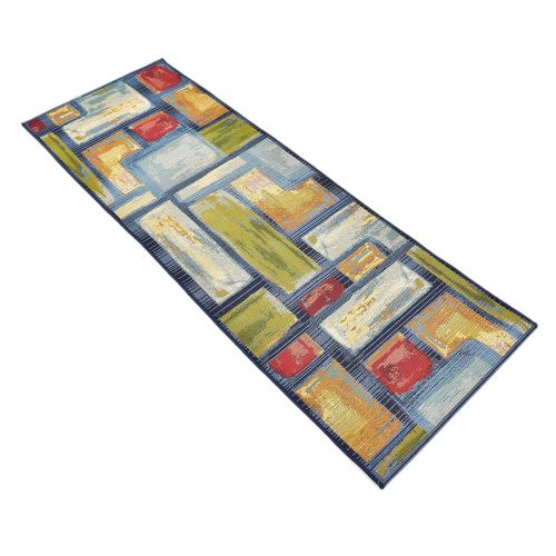  Unique Loom 3138529 Area Rug 2 x 6 Runner Multi