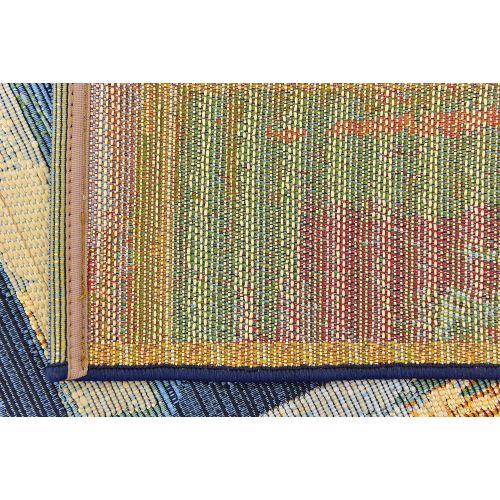  Unique Loom 3138529 Area Rug 2 x 6 Runner Multi