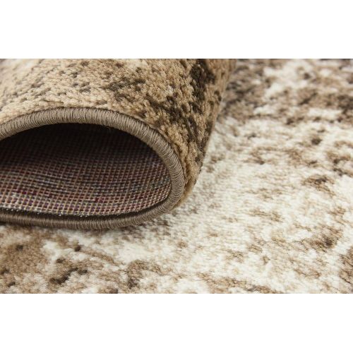  Unique Loom Sofia Traditional Area Rug, 5 0 x 8 0, Light Brown