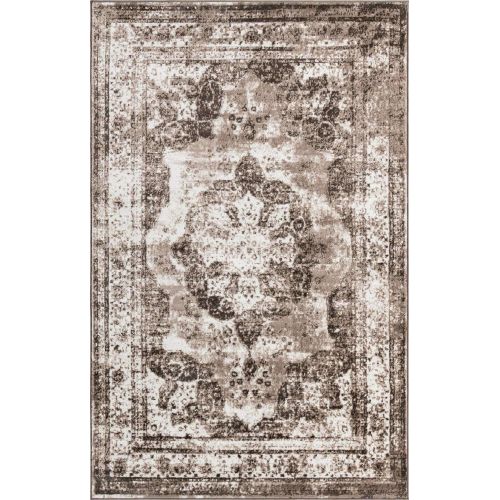  Unique Loom Sofia Traditional Area Rug, 5 0 x 8 0, Light Brown