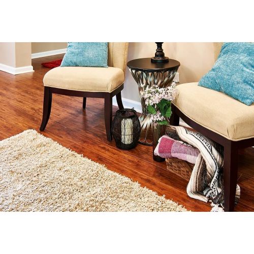  Unique Loom Modern Plush Solid Shag Contemporary Area Rug