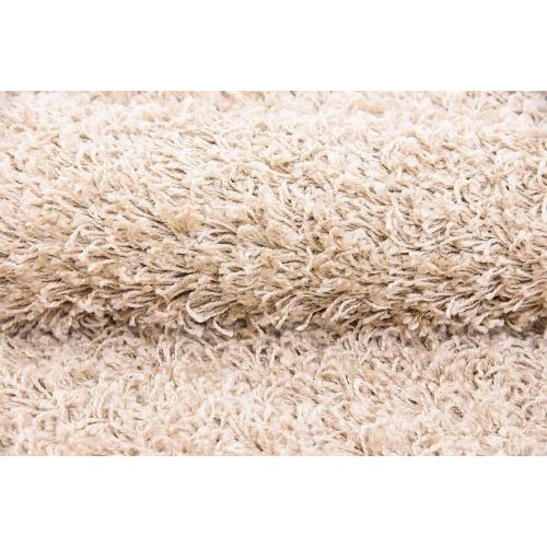  Unique Loom Modern Plush Solid Shag Contemporary Area Rug