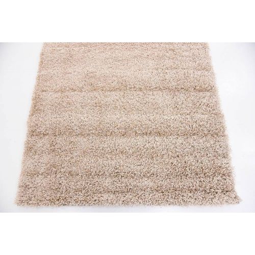  Unique Loom Modern Plush Solid Shag Contemporary Area Rug