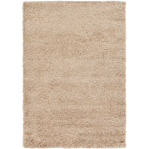  Unique Loom Modern Plush Solid Shag Contemporary Area Rug