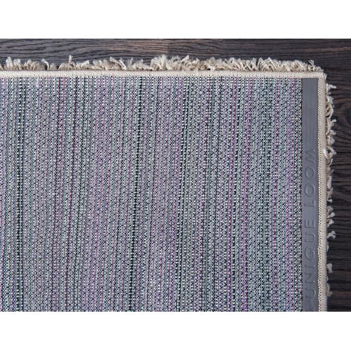  Unique Loom Modern Plush Solid Shag Contemporary Area Rug