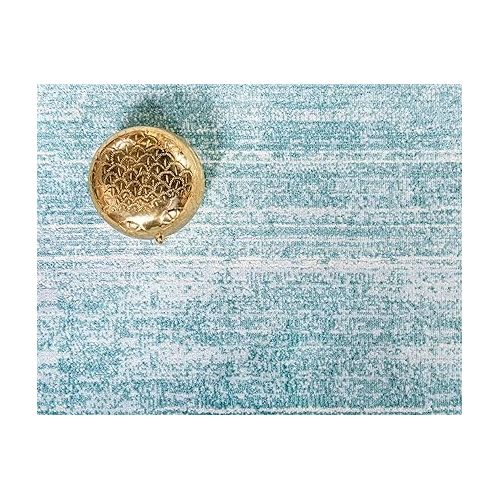  Unique Loom Uptown Collection Area Rug - Lenox Hill (8' x 10' Rectangle, Turquoise/ Ivory)