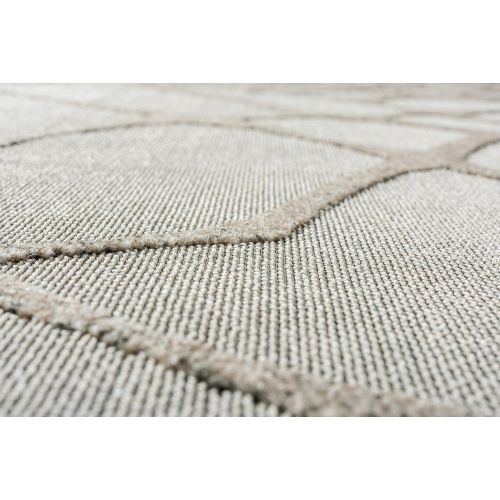  Unique Loom Outdoor Collection Watercolor Abstract Transitional Indoor and Outdoor Multi Square Rug (6 x 6)