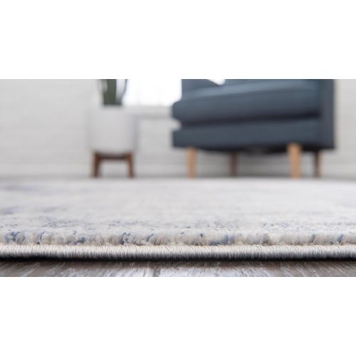  Unique Loom Helios Collection Modern Vintage Over-Dyed Multi Area Rug (5 x 8)