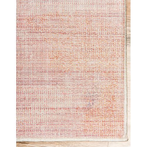  Unique Loom Helios Collection Modern Vintage Over-Dyed Multi Area Rug (5 x 8)