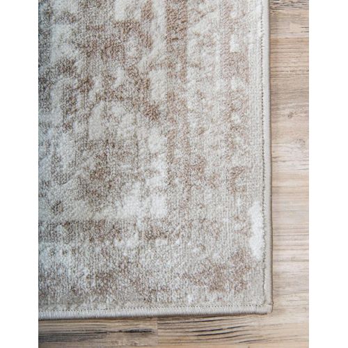  Unique Loom 3134071 Sofia Area Rug, 3 x 5, Beige