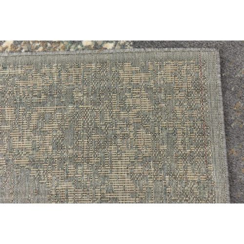  Unique Loom Tuareg Collection Vintage Distressed Traditional Gray Square Rug (8 x 8)