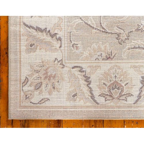  Unique Loom Voyage Collection Traditional Oriental Classic Green Area Rug (10 x 13)