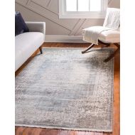 Unique Loom New Classical Collection Traditional Distressed Vintage Classic Terracotta Area Rug (8 x 10)
