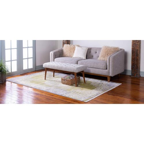  Unique Loom New Classical Collection Traditional Distressed Vintage Classic Terracotta Area Rug (8 x 10)