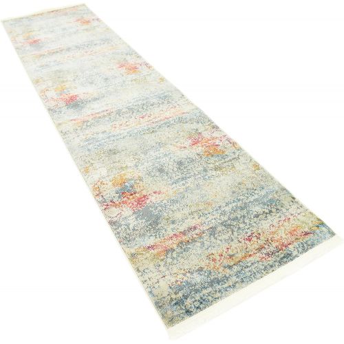  Unique Loom Baracoa Collection Bright Tones Vintage Traditional Cream Area Rug (8 x 10)