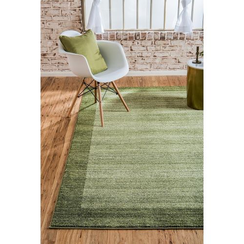  Unique Loom Del Mar Collection Contemporary Transitional Navy Blue Area Rug (5 x 8)