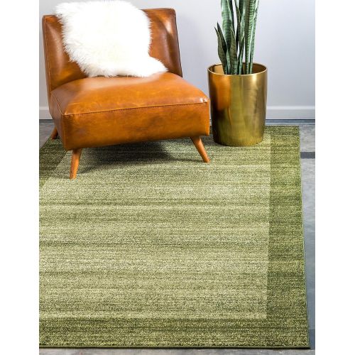  Unique Loom Del Mar Collection Contemporary Transitional Navy Blue Area Rug (5 x 8)