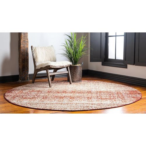  Unique Loom Autumn Collection Rustic Casual Warm Toned Beige Area Rug (5 x 8)