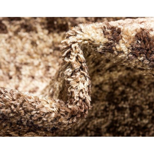  Unique Loom Autumn Collection Rustic Casual Warm Toned Beige Area Rug (5 x 8)