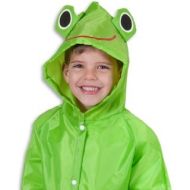 Unisex Childrens Green Frog/Red Ladybug/Yellow Duck Raincoat
