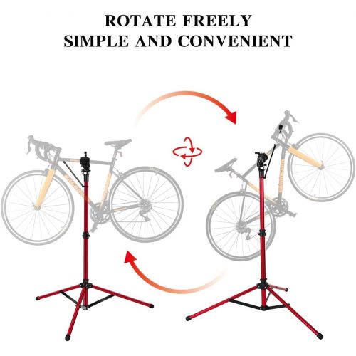  자전거 정비 공구 수리unisky Bike Repair Stand Home Portable Bicycle Mechanics Maintenance Workstand Foldable Height Adjustable with Quick Release