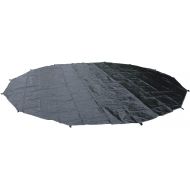 UNISTRENGH Outdoor Ultralight Waterproof Tent PE Footprint for 3M 4M 5M 6M Bell Tent Footprints Picnic Round Mat Portable Tarps for Bell Tent Ground Camping,Black Glamping Yurt Ant