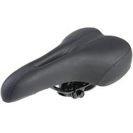 UNISTRENGH Bike Saddle with Soft Cushion Most Comfort Bicycle Seats for Men - Provides Great for Mountain Bike, MTB Road Bicycle, Fixed Gear, Touring and Indoor Cycling