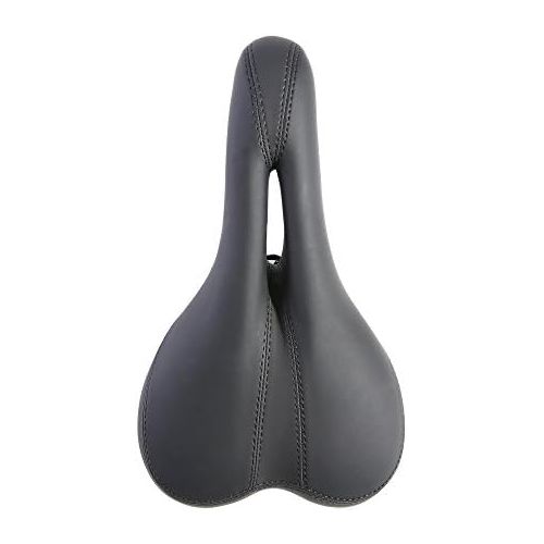  UNISTRENGH Bike Saddle with Soft Cushion Most Comfort Bicycle Seats for Men - Provides Great for Mountain Bike, MTB Road Bicycle, Fixed Gear, Touring and Indoor Cycling