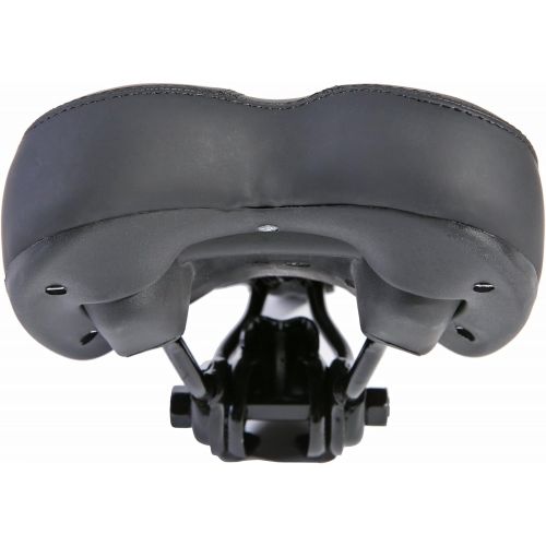  UNISTRENGH Bike Saddle with Soft Cushion Most Comfort Bicycle Seats for Men - Provides Great for Mountain Bike, MTB Road Bicycle, Fixed Gear, Touring and Indoor Cycling