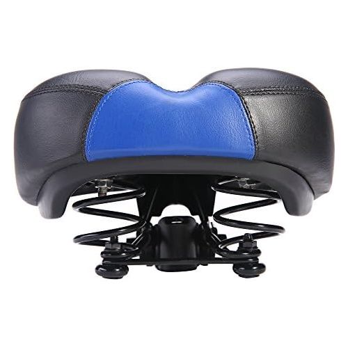  UNISTRENGH Bike Saddle Seat Professional Anatomic Relief Bicycle Suspension Extra Wide Road MTB Gel Comfort Cycling Cushion Pad