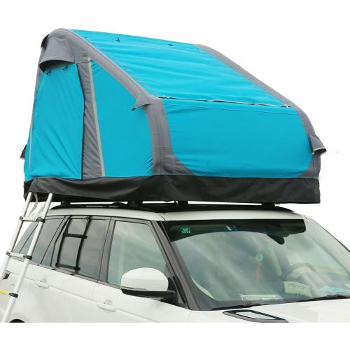  UNISTRENGH Car Roof Top Tent Glamping 3 Person Inflatable Fishing Tent for Outdoor Camping