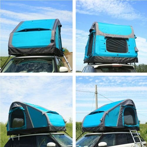  UNISTRENGH Car Roof Top Tent Glamping 3 Person Inflatable Fishing Tent for Outdoor Camping