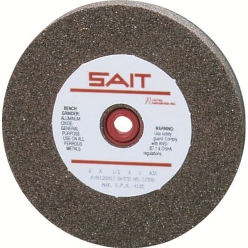  United Abrasives- SAIT United Abrasives-SAIT 28063 12 by 2 by 1-12 A36X Bench Grinding Wheel Vitrified, 1-Pack